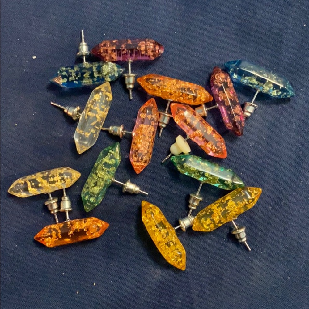 Crystal earrings